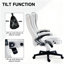 Fauteuil de massage avec dossier chauffant et dossier haut inclinable-256691660-256691251