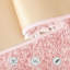 Zamora Pink Area Rug Non-Slip Bedroom Soft Carpet  -11765761