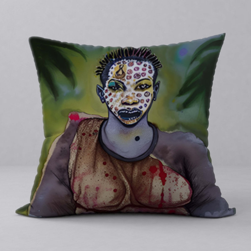 Reversible Throw Pillow
