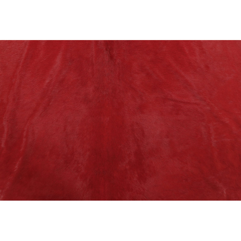 Modern Area Rug, Red, Novelty 7'1" x 8'2"