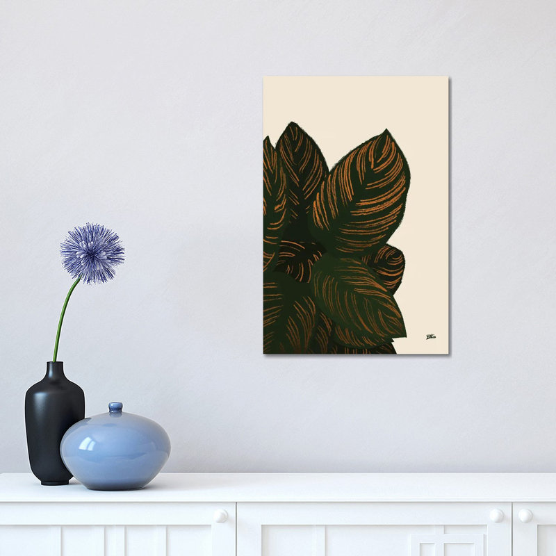 «Calas III (Bronze)» par Bria Nicole, impression sur toile tendue, H 18 po x l 12 po x 1,5 po