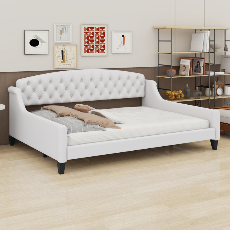 Lit de jour Modern Luxury, Beige, Lit double