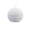 Scraplight Globe Recycled Cardboard Pendant Light - Moon-713681278-713681277