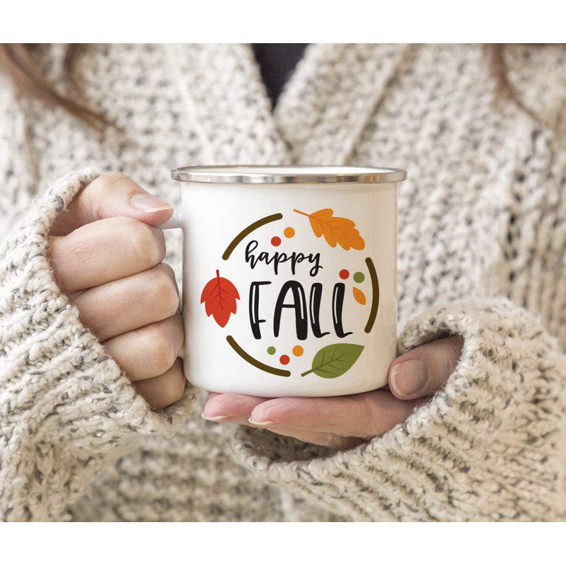 Gloria Happy Fall Camping Mug