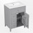 24" Single Bathroom Vanity Set-408974785-408974786