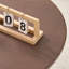 Ensemble de 2 tables basses rondes en MDF pour le salon