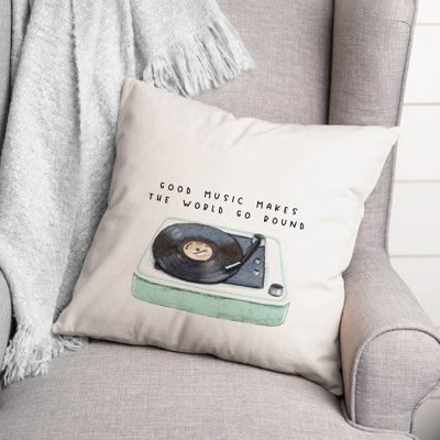 Reversible Throw Pillow