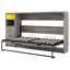 Lit simple en MDF multifonctionnel peu encombrant au design moderne, parfait pour les chambres d'amis