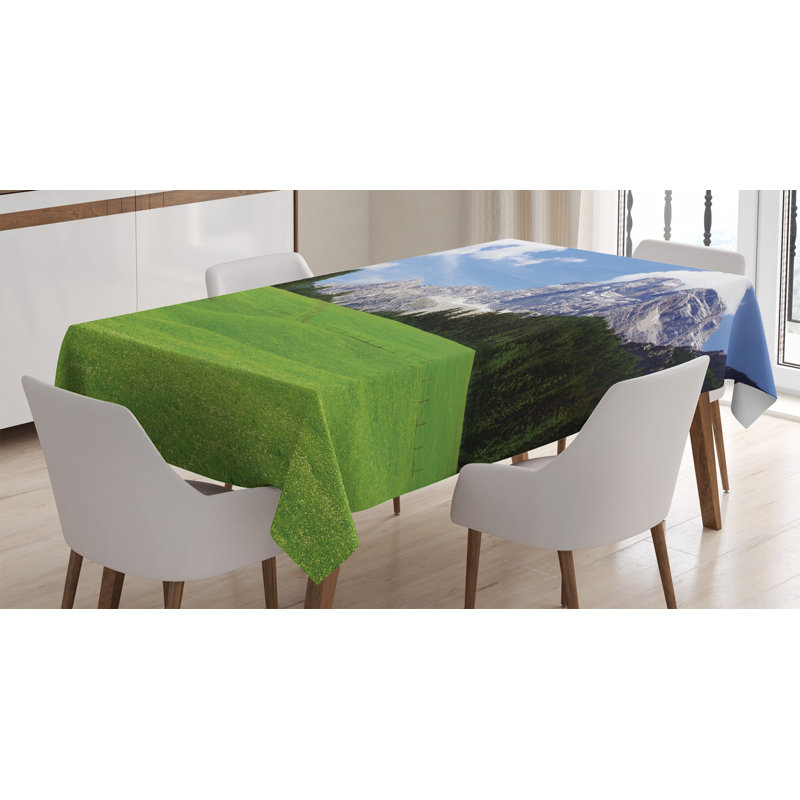 Nappe de table rectangulaire Ambesonne Nature, 84 po x 60 po