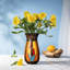 Ceramic Decorative Artisan Flower Vase 21 cm Tall