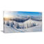 Winter Mountains Panorama, reproduction de photo sur toile tendue-33252021-33252026