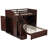 Twin Over Full L-shaped Bunk Bed With Storage Stairs, Cabinet, Armoire And Lighted-2049363663