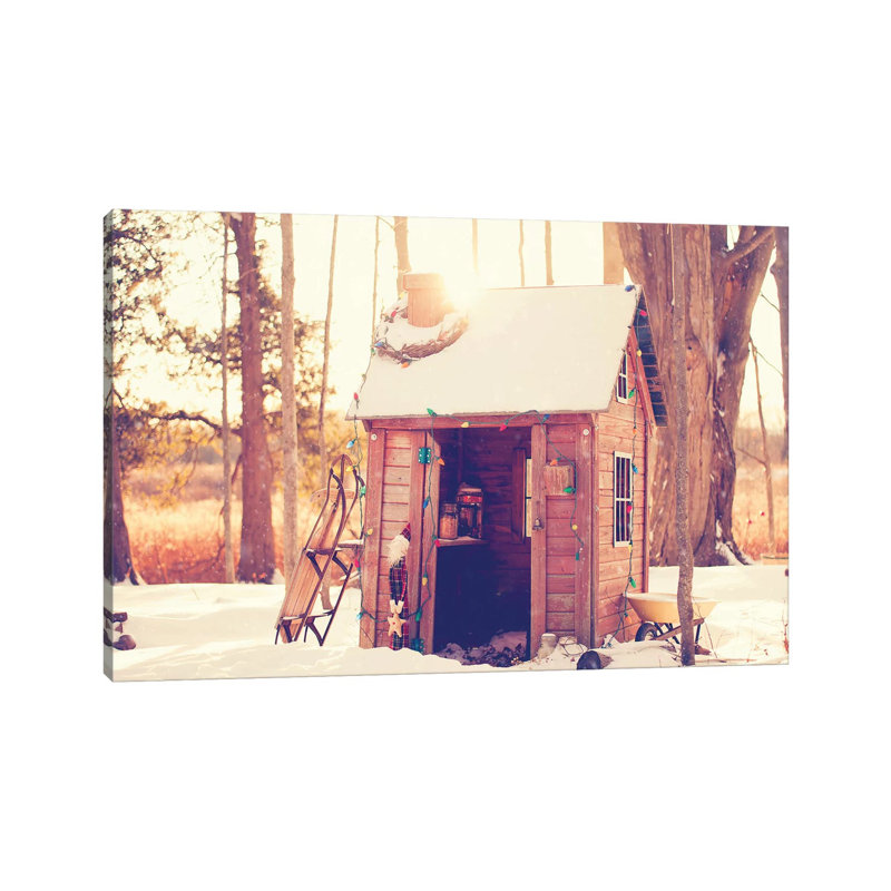 Santa's Workshop by Kelly Poynter - Wrapped Canvas Print, 101.6 cm H x 66.04 cm W x 1.91 cm D