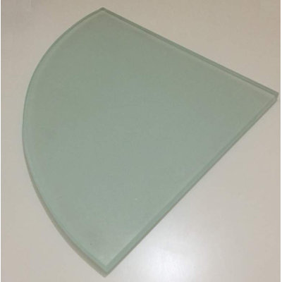 GLASS CORNER SHELF & TEMPERED