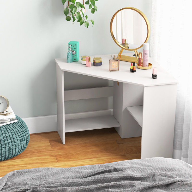 Naason Computer Desk, White