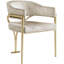 Chaise en velours Kirsi-75000020-75000014