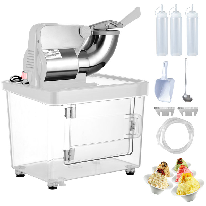 Concasseur à glace commercial VEVOR, Argent