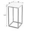 Mabel Marble and Hammered Iron Side Table