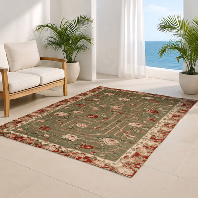Tapis d'intérieur et d'extérieur brun Nature