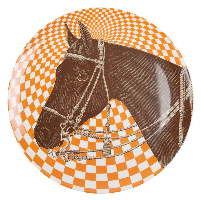 Equus Melamine Dinner Plate
