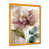 Toile avec cadre photo doré