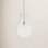 Marinette Single Light Glass Dimmable Pendant