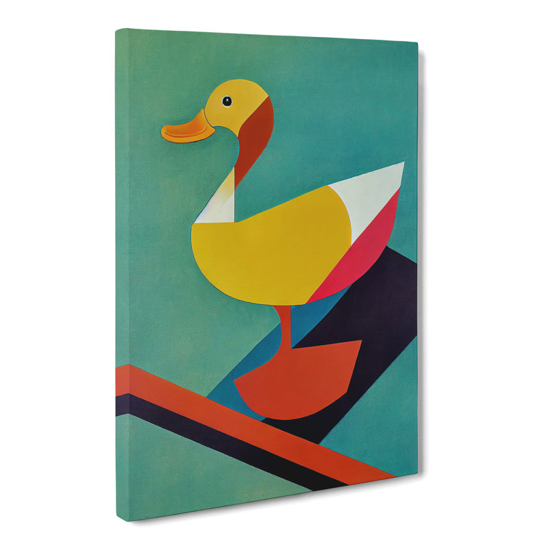 Laton Duck Vol.2 - Wrapped Canvas, 76cm H x 50cm W x 3cm D