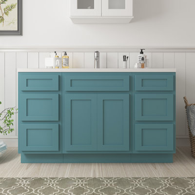 Base de meuble-lavabo simple 54 po seulement