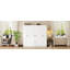 Armoire 6 portes en bois avec grands tiroirs pour chambre Kairo-114392688