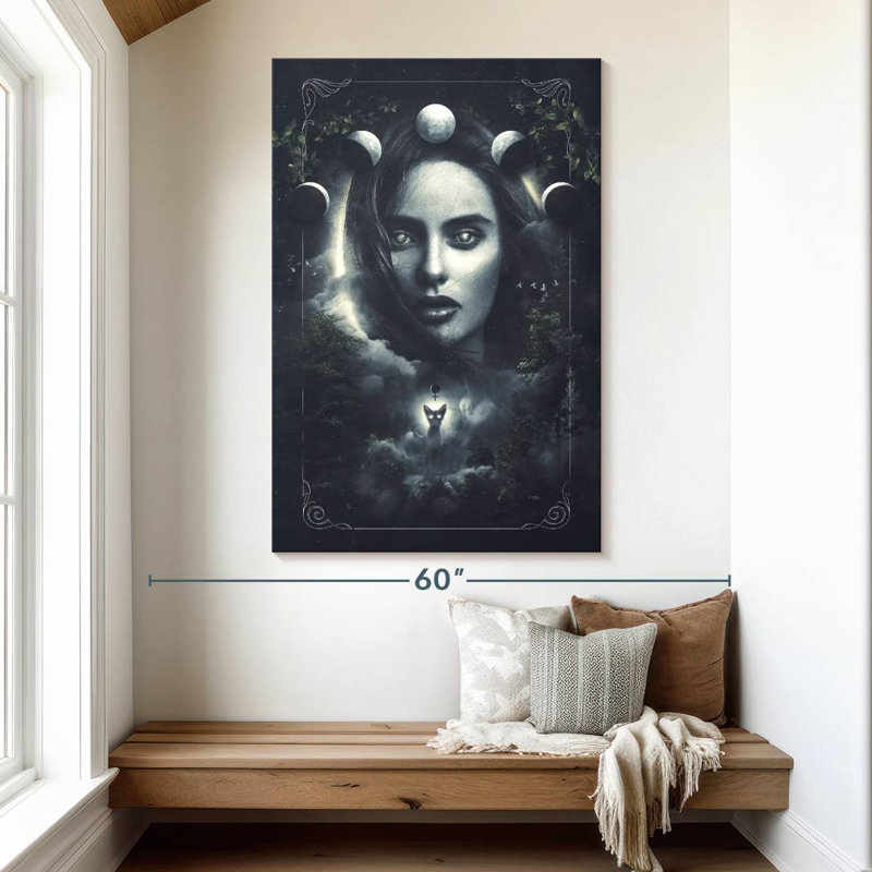 Adella Lilith, 51" H x 34" W