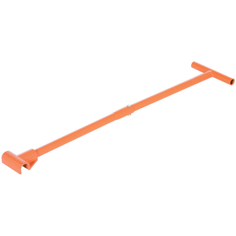 Handle For Machine Rollers, 1.38" H x 8" W x 38.56" D