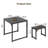 25.6'' W  3-Piece Dining Set With 2 Bench-620850153