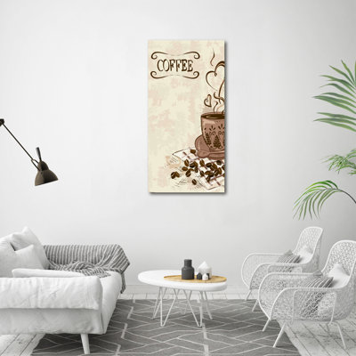 Aromatic Coffee - Wrapped Canvas Print