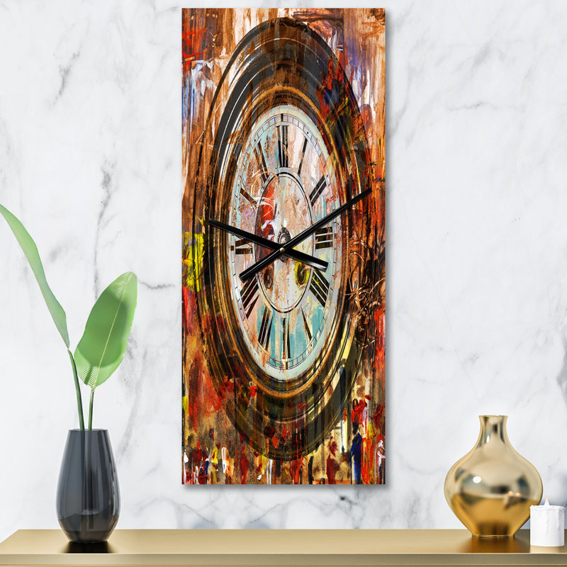 Horloge murale People and Time, Grand