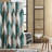 Lightweight Faux Silk Valance With Beads White 50X26"-624491028