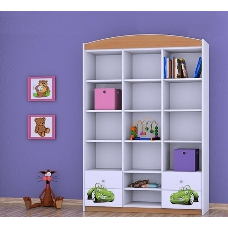 Maddox 183cm H X 132cm W Kids Cube, Natural