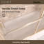Porte de baignoire coulissante double semi-cadre l 59 po x H 56 po-94329578