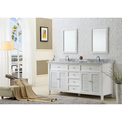 Ensemble de meuble-lavabo double 70 po Glover