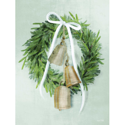 Farmhouse Wreath - reproduction sur toile tendue