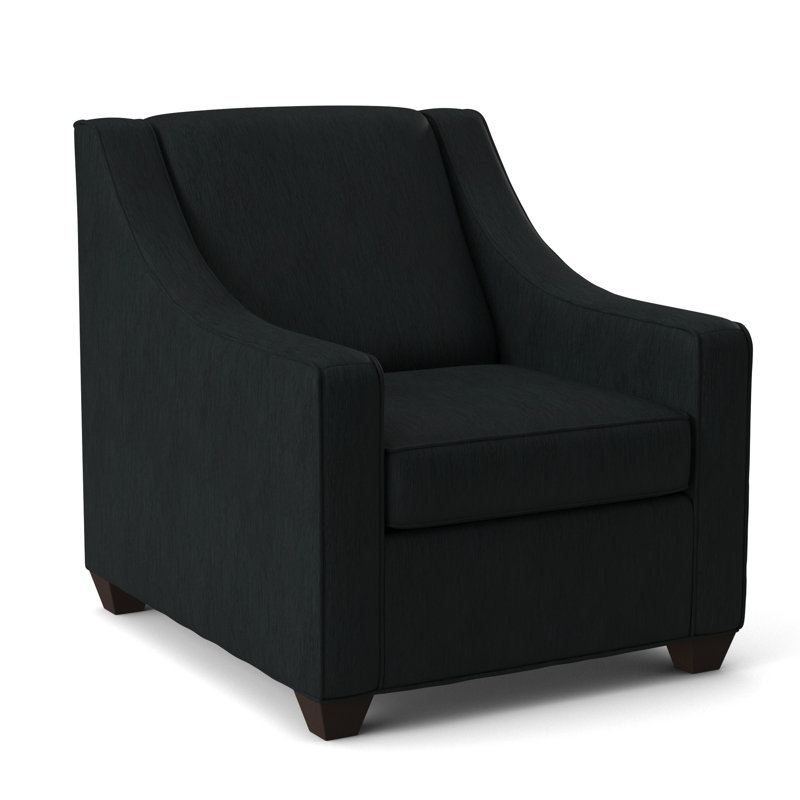 Fauteuil l 31 po Phillips, Cafelle, Charbon Cardigan