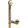 Swiftflo Adjustable 17-Gauge1.5" Leg Tub Drain with Overflow