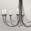Elba 8 - Light Candle Style Chandelier