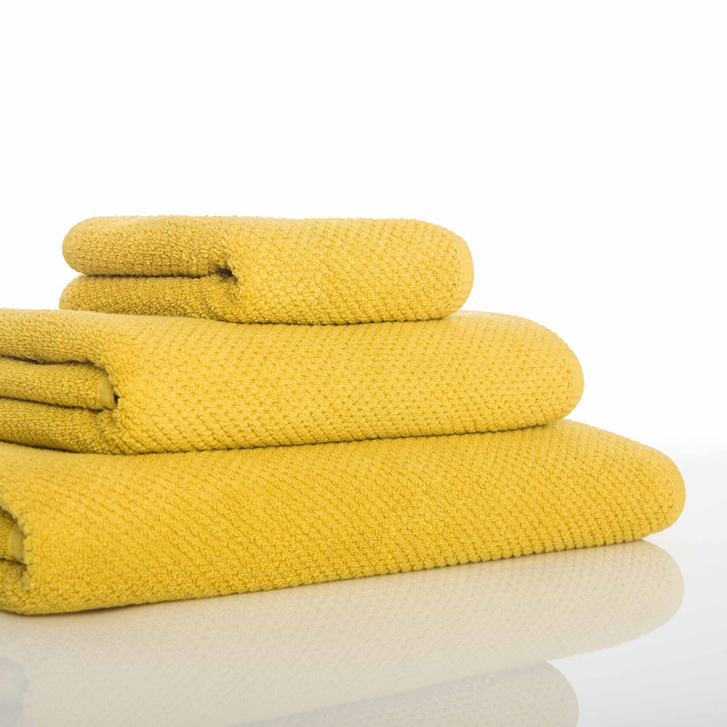 Bee Waffle Waffle Towel, Storm, 12" W x 20" L, Fingertip Towel 1-Pack