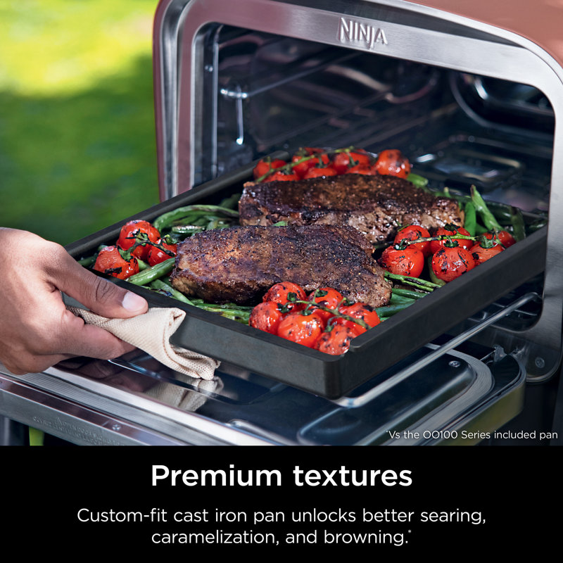 Ninja Woodfire Cast Iron Baking Pan 12.38 in. W 1 pk