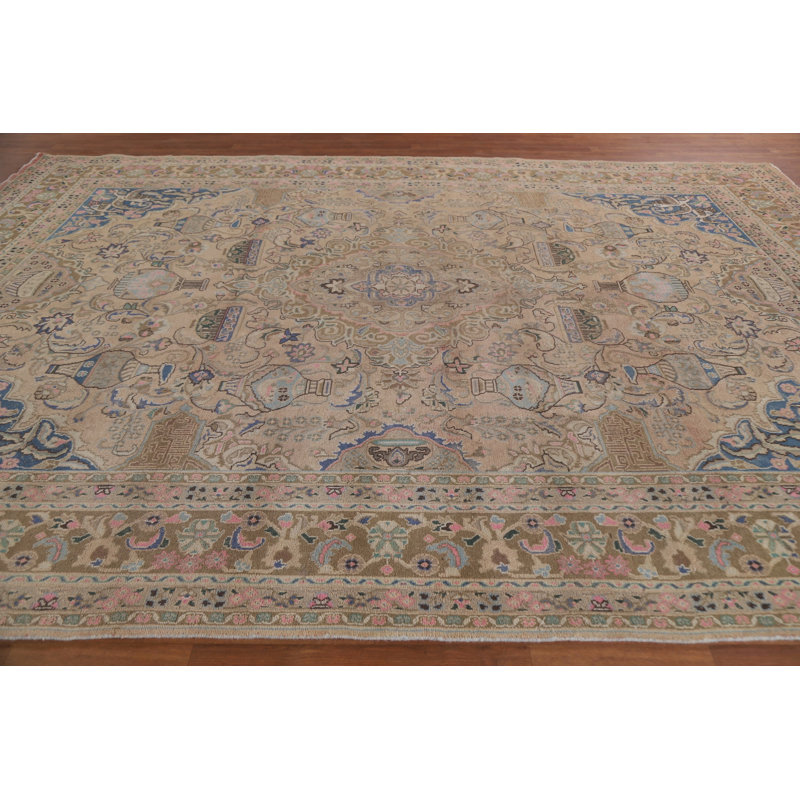 Tapis traditionnel illustré 10 x 13