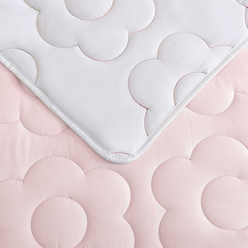 Ensemble de courtepointe réversible Betsey Johnson, Très grand lit