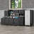 30"W Metal Rolling Garage Tool Storage Cabinet with Drawer & Locking Doors, Mobile Garage Storage Cabinet
