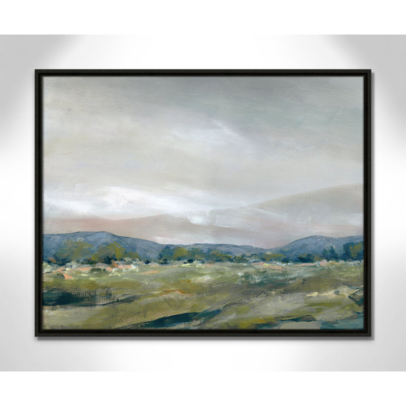 «The Spring Coulee Print» par Carol Robinson, Espresso, H 23,5 po x l 29,5 po