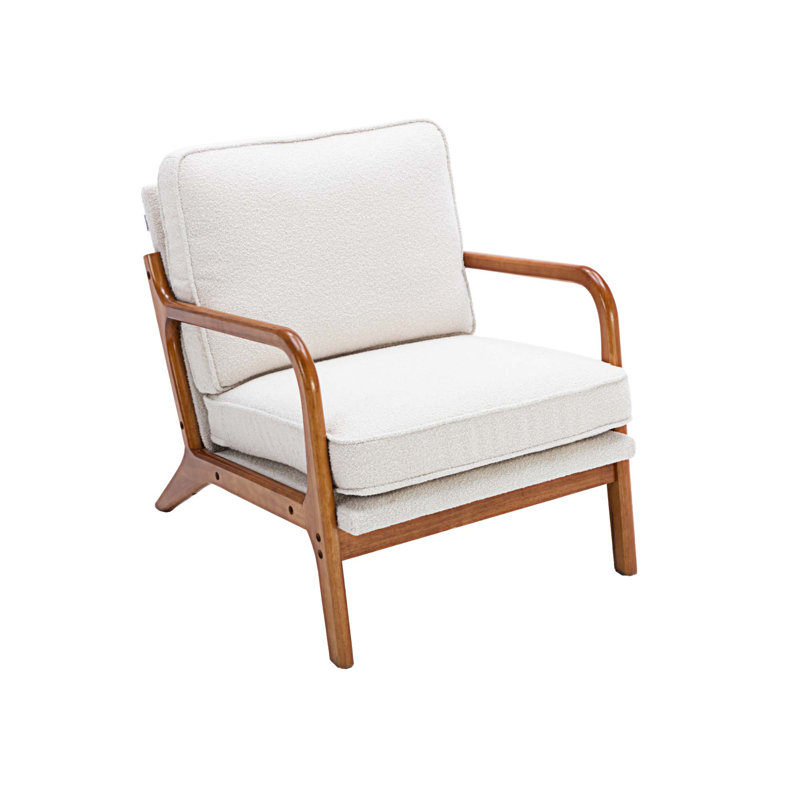 Chaise d'appoint l 25,59 po Arras, Tissu beige