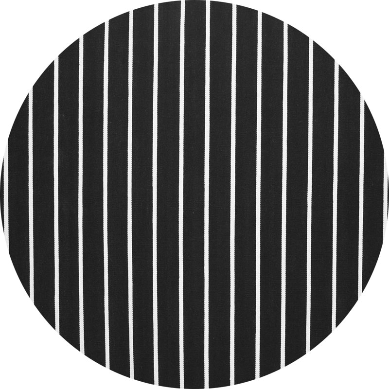 Tapis gris contemporain 576, Rond 5 pi